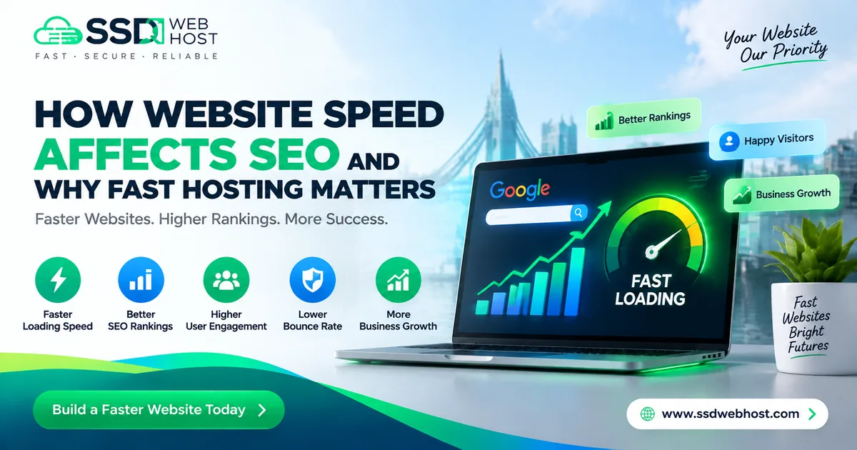 How Website Speed Affects SEO and Why Fast Hosting Matters